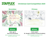 Christmas card competition 2021 - winners announced!